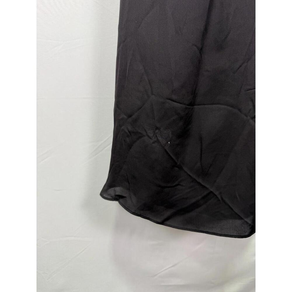 Ted Baker London Black Sleeveless Bow Maxi Dress Size XS minor fabric pull - Picture 7 of 10